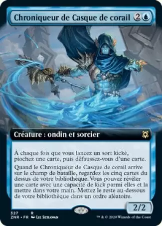Renaissance de Zendikar - Chroniqueur de Casque de corail