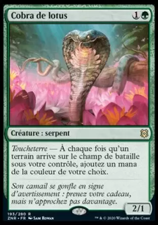 Renaissance de Zendikar - Cobra de lotus