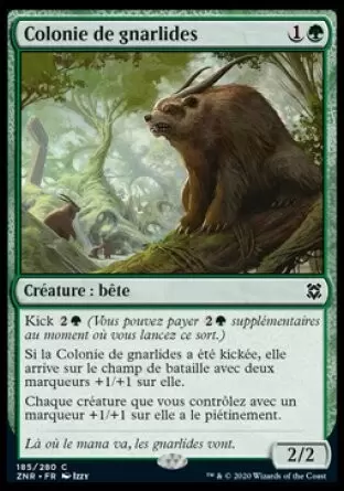 Renaissance de Zendikar - Colonie de gnarlides