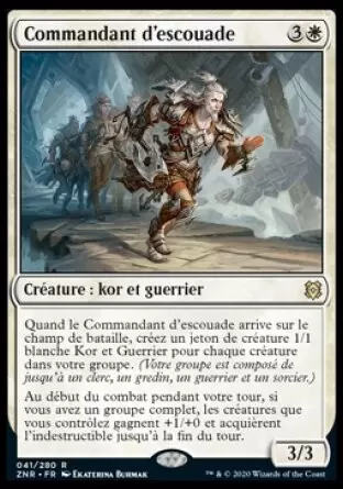 Renaissance de Zendikar - Commandant d\'escouade