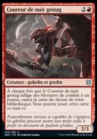 Renaissance de Zendikar - Coureur de nuit grotag