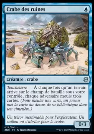 Renaissance de Zendikar - Crabe des ruines