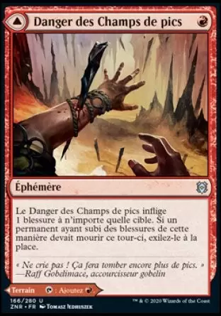 Renaissance de Zendikar - Danger des Champs de pics