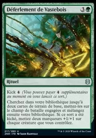Renaissance de Zendikar - Déferlement de Vastebois