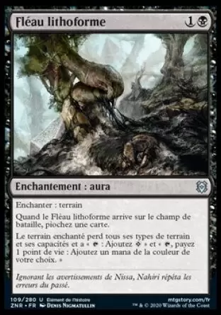 Renaissance de Zendikar - Fléau lithoforme
