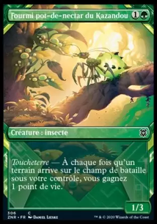 Renaissance de Zendikar - Fourmi pot-de-nectar du Kazandou
