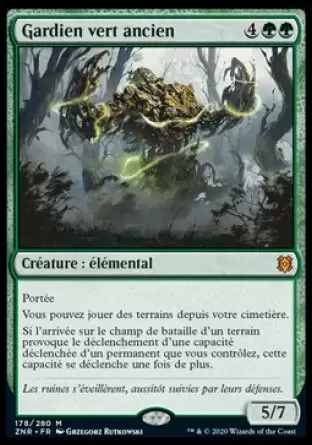 Renaissance de Zendikar - Gardien vert ancien