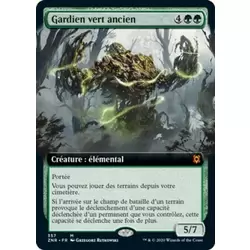 Gardien vert ancien