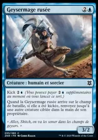 Renaissance de Zendikar - Geysermage rusée