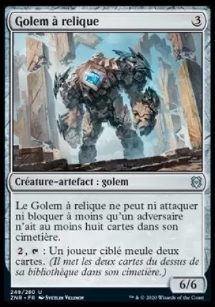 Renaissance de Zendikar - Golem à relique