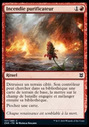 Renaissance de Zendikar - Incendie purificateur