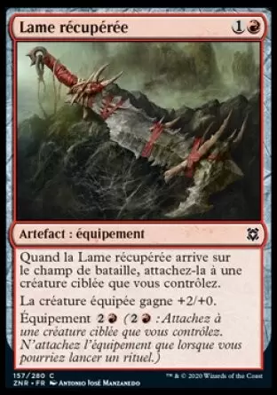 Renaissance de Zendikar - Lame récupérée
