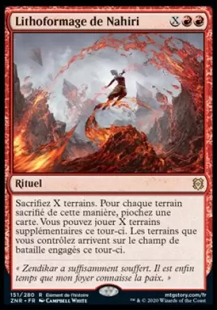 Renaissance de Zendikar - Lithoformage de Nahiri