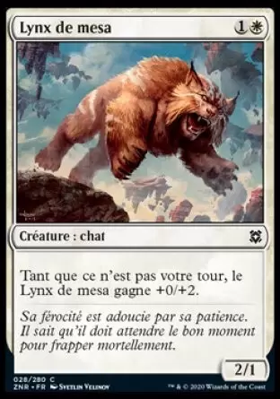 Renaissance de Zendikar - Lynx de mesa