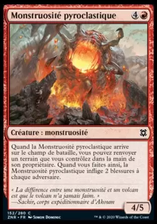 Renaissance de Zendikar - Monstruosité pyroclastique