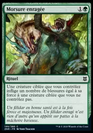 Renaissance de Zendikar - Morsure enragée