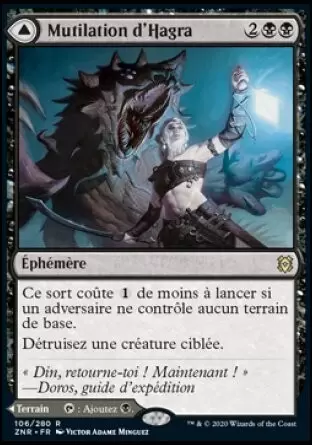 Renaissance de Zendikar - Mutilation d\'Hagra