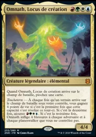 Renaissance de Zendikar - Omnath, Locus de création
