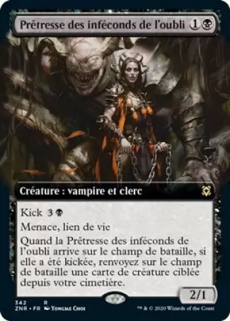 Renaissance de Zendikar - Prêtresse des inféconds de l\'oubli