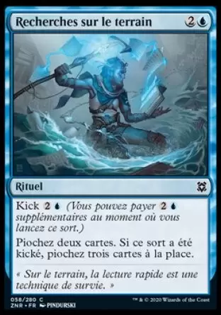 Renaissance de Zendikar - Recherches sur le terrain