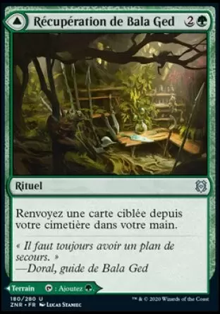 Renaissance de Zendikar - Récupération de Bala Ged