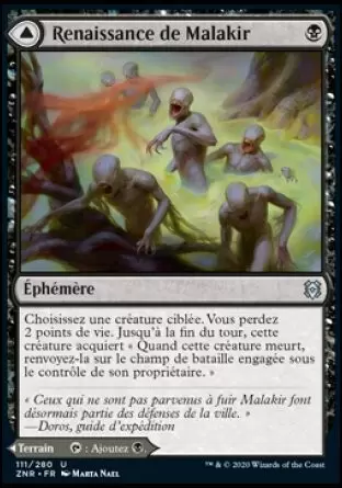 Renaissance de Zendikar - Renaissance de Malakir