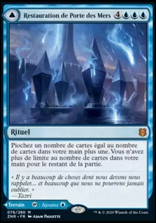 Renaissance de Zendikar - Restauration de Porte des Mers
