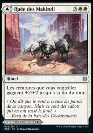 Renaissance de Zendikar - Ruée des Makindi