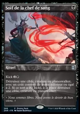 Renaissance de Zendikar - Soif de la chef de sang