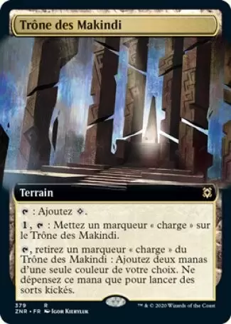 Renaissance de Zendikar - Trône des Makindi