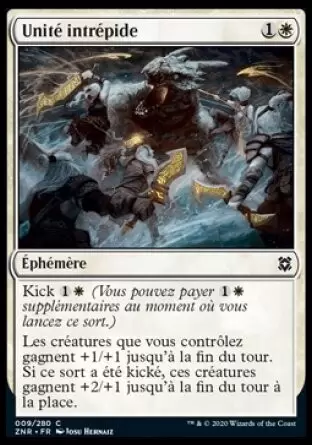 Renaissance de Zendikar - Unité intrépide