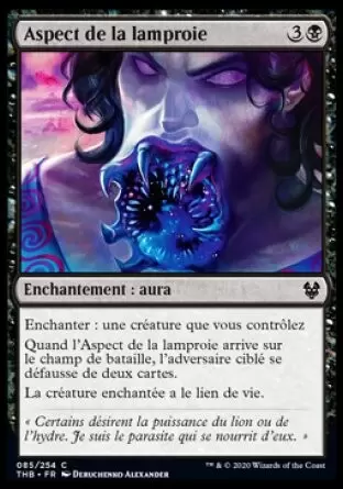 Theros par-delà la Mort - Aspect de la lamproie