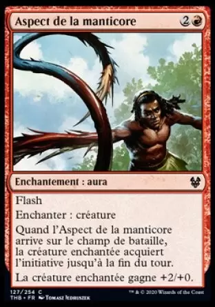 Theros par-delà la Mort - Aspect de la manticore