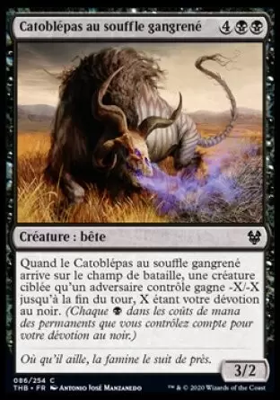 Theros par-delà la Mort - Catoblépas au souffle gangrené