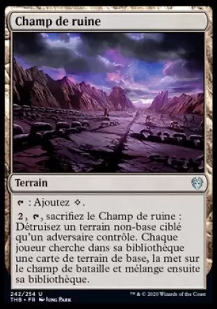Theros par-delà la Mort - Champ de ruine