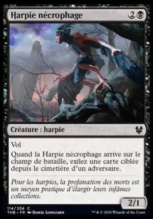 Theros par-delà la Mort - Harpie nécrophage