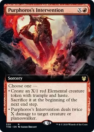Theros par-delà la Mort - Intervention de Purphoros