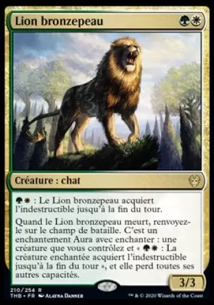 Theros par-delà la Mort - Lion bronzepeau