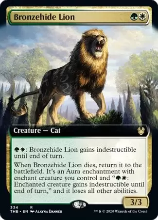 Theros par-delà la Mort - Lion bronzepeau