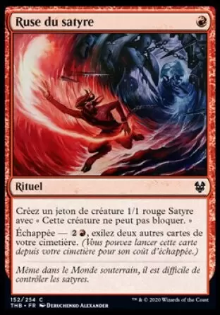 Theros par-delà la Mort - Ruse du satyre