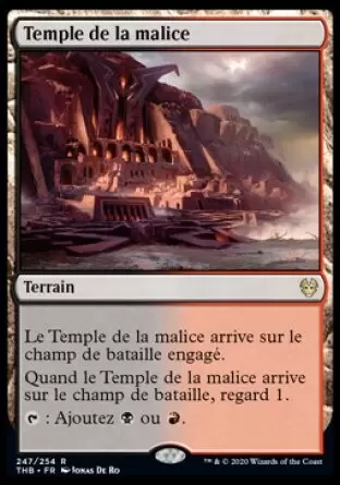 Theros par-delà la Mort - Temple de la malice