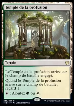 Theros par-delà la Mort - Temple de la profusion