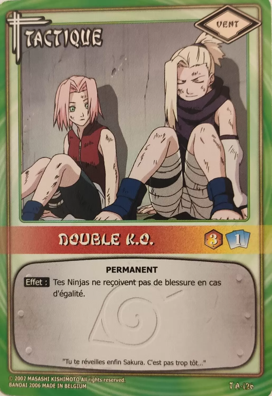 Cartes Naruto Série 03 - Double K.o.