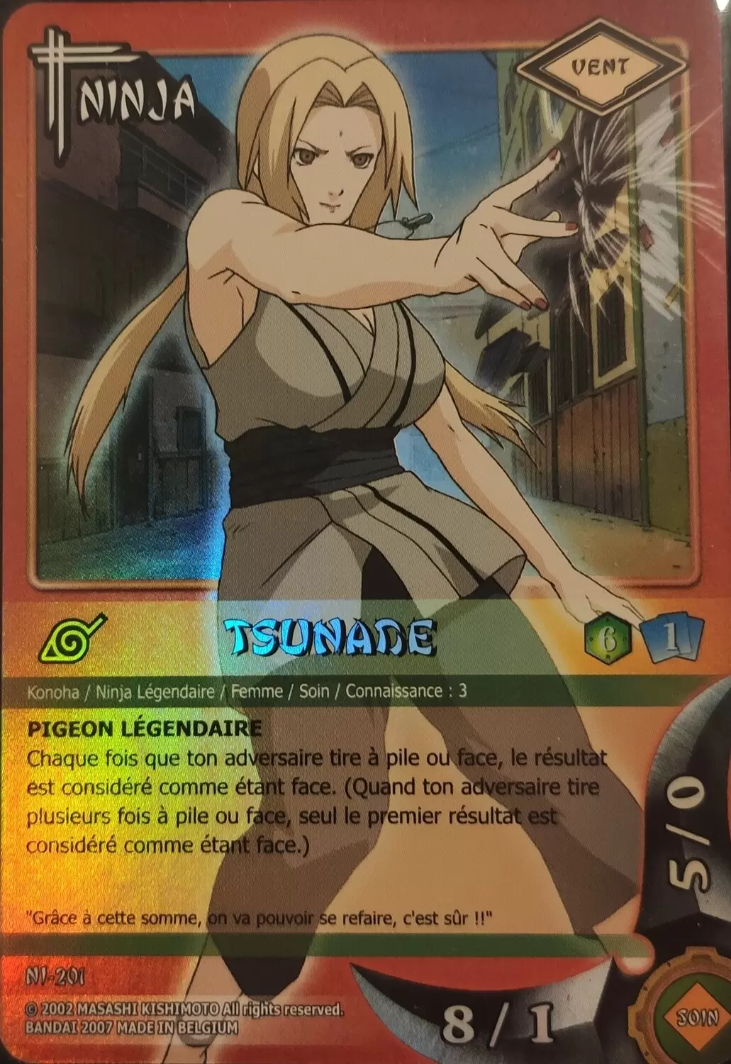Cartes Naruto Série 04 - Tsunade