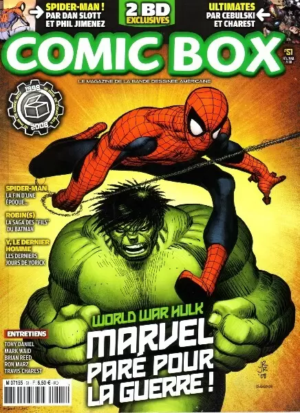 Comic Box - World War Hulk : Marvel paré pour la guerre !