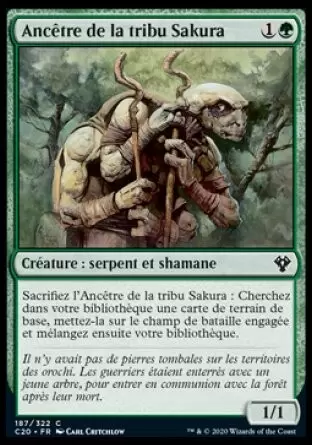 Commander 2020 - Ancêtre de la tribu Sakura