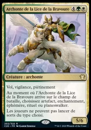 Commander 2020 - Archonte de Lice de la Bravoure