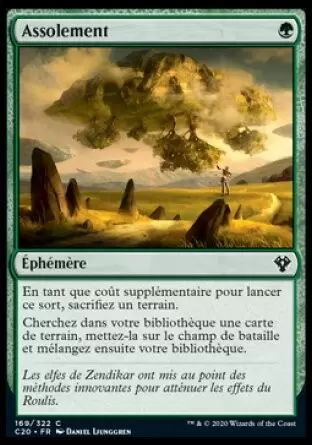 Commander 2020 - Assolement