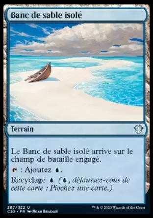 Commander 2020 - Banc de sable isolé