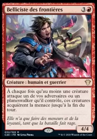 Commander 2020 - Belliciste des frontières